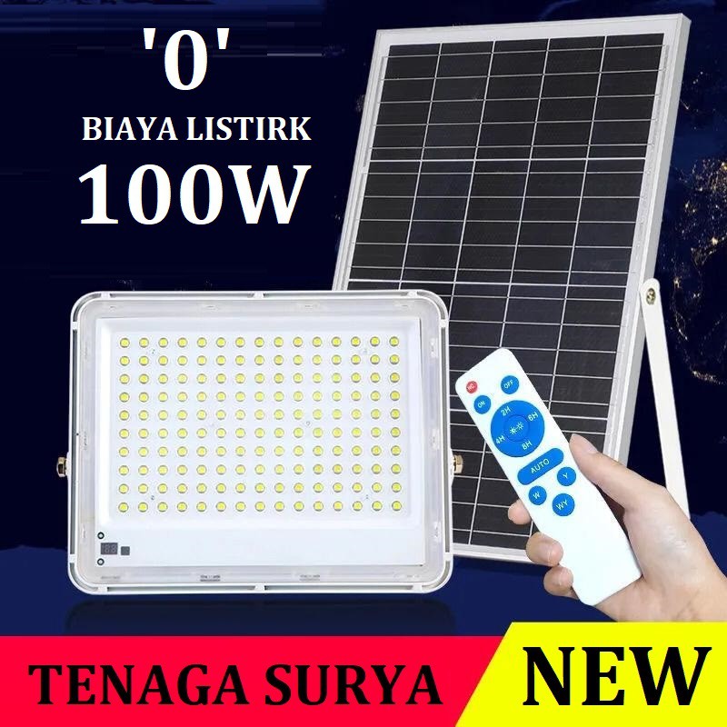 Jual Lampu Sorot Solar Cell Led Tenaga Surya Panel Surya W Solar