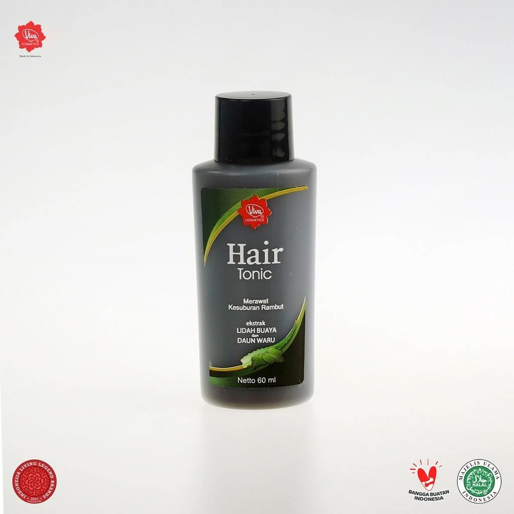 Jual Viva Hair Tonic Ekstrak Lidah Buaya Daun Waru Ginseng Anti