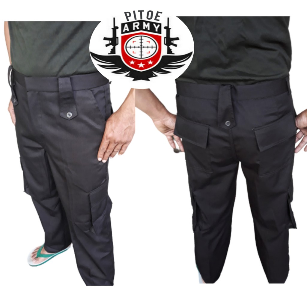 Jual Celana PDL Warna Coklat Polisi Celana Lapangan Pramuka Celana