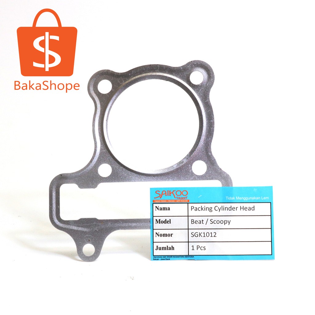 Jual Paking Gasket Cylinder Kop Head Honda Beat Scoopy Karbu Shopee