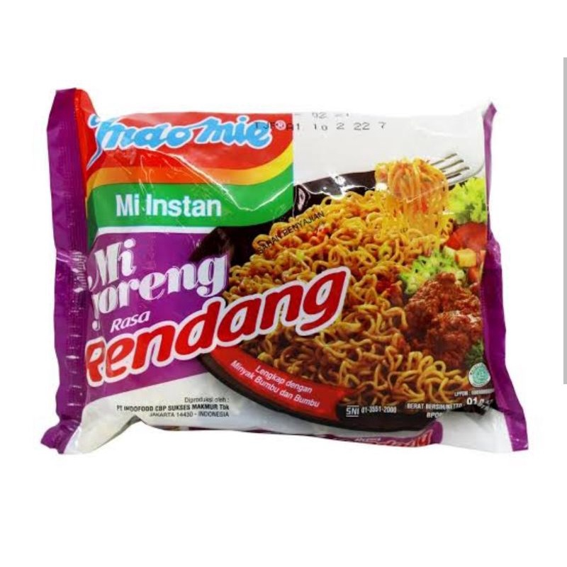 Jual Indomie Goreng Rendang 1 Pcs Shopee Indonesia