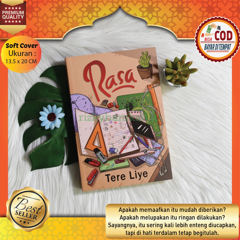 Jual Buku Novel Rasa Tere Liye Original Buku Tentang Kumpulan Rasa Soft