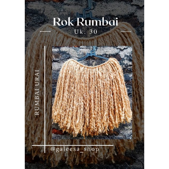 Jual Rok Rumbai Urai Rok Hawai Adat Papua Cm Shopee Indonesia