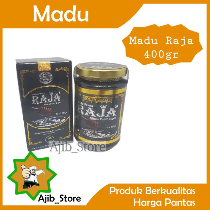 Jual ORIGINAL Madu Hitam Pahit Super PRIMA RAJA 400 Gram 400gr 400g