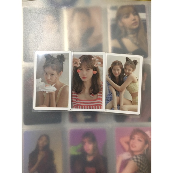 Jual Jennie Lisa Jensoo Blackpink Welcoming Collection Photocard