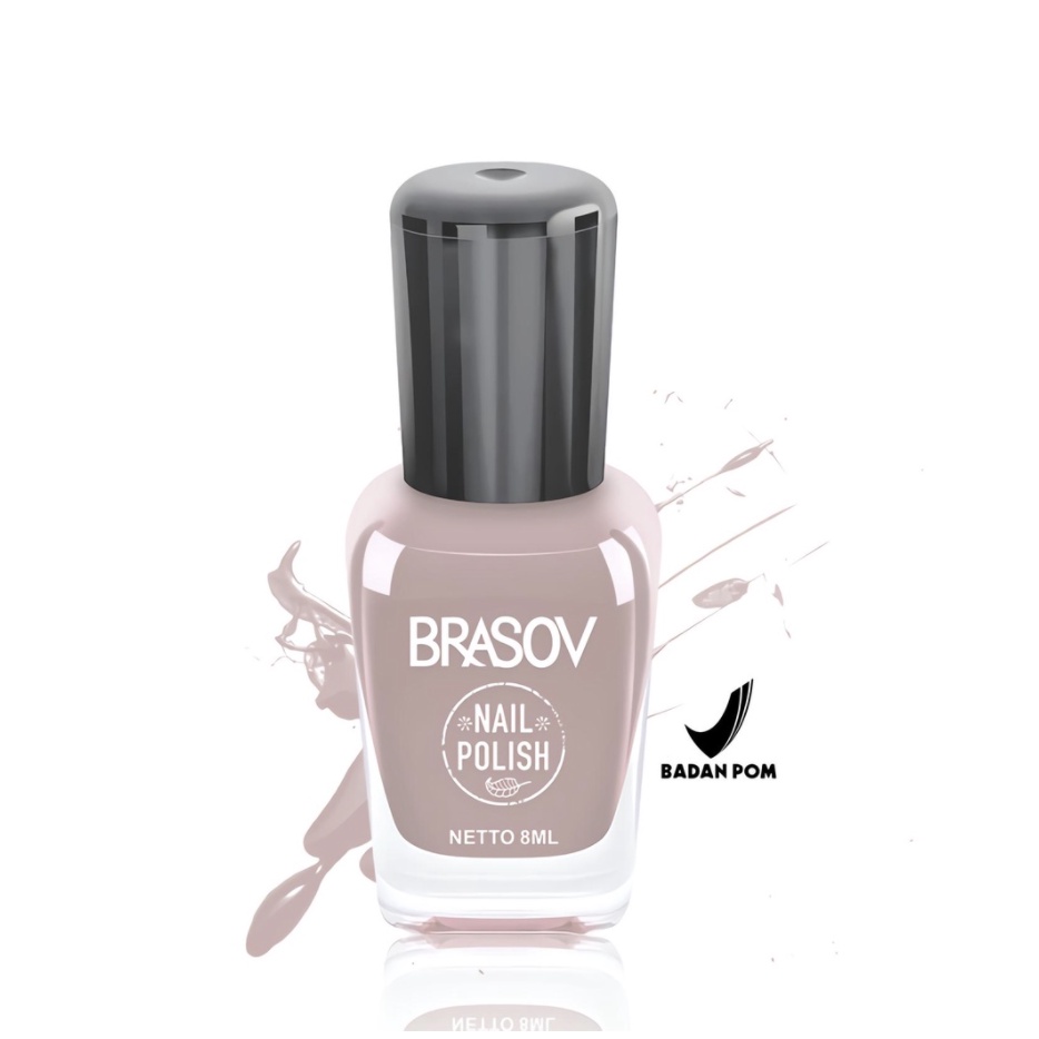 Jual Kutek Brasov Nude No Halal Murah Ml Cat Kuku Nail Polish Ml