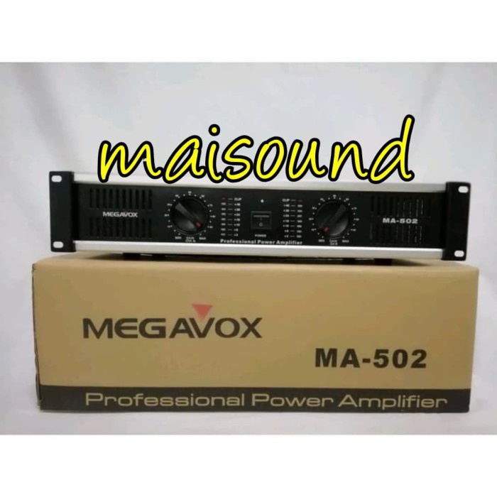 Jual Power Amplifier Megavox Ma Power Ampli Megabox Ma Original