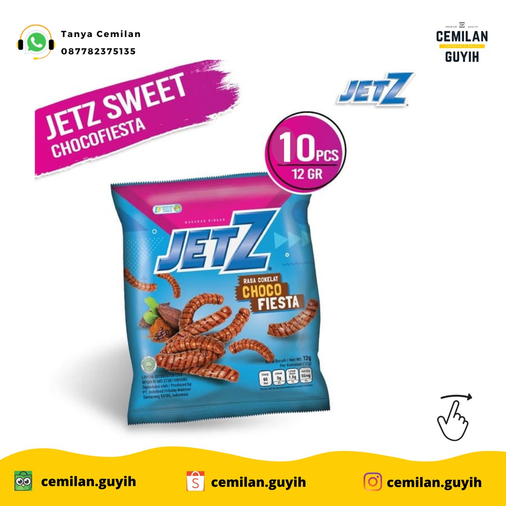 Jual Jetz Coklat Kemasan Renceng Pcs Shopee Indonesia