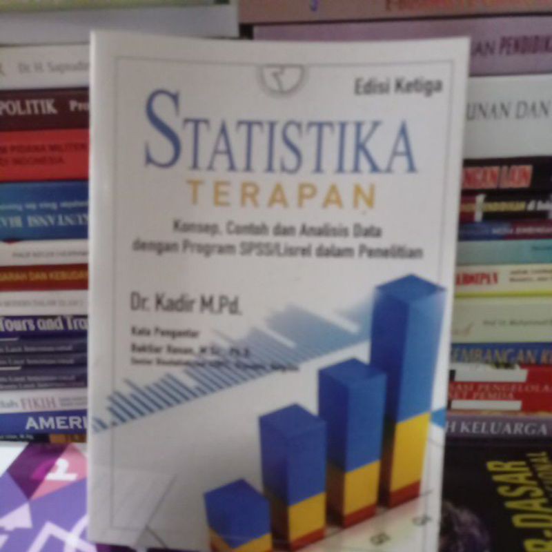 Jual Statistik Terapan Konsep Contoh Analisis Data Dengan Program