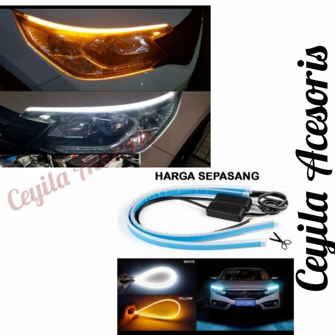 Jual Lampu Alis Running Turning Led 2 Warna Mobil Raize Rocky Shopee