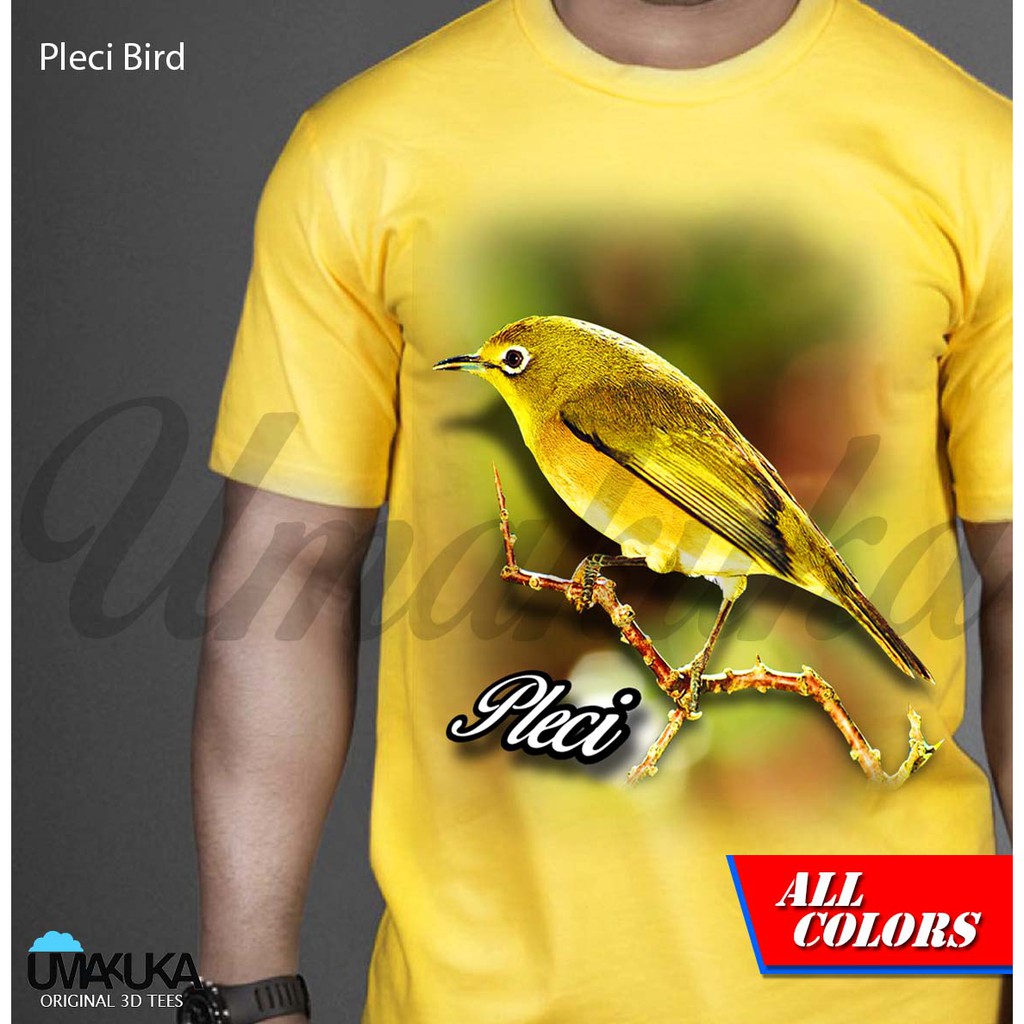 Jual KAOS 3D UMAKUKA ORIGINAL PLECI BIRD Shopee Indonesia