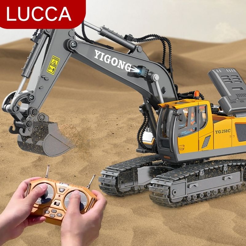 Jual Remote Control Beko Excavator YIGONG 11 CH 1 20 Crawler 2 4Ghz RC