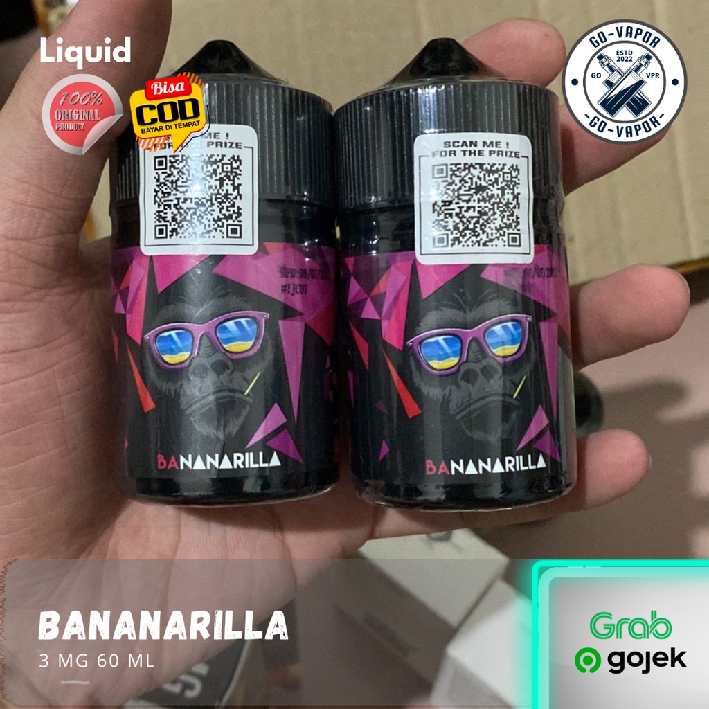 Jual Bananarilla 3mg 60 Ml Cukai Shopee Indonesia