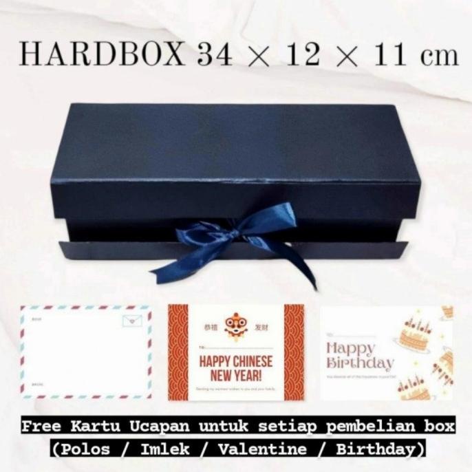 Jual Premium Product Hardbox 34X12X11 Box Wine Box Hampers