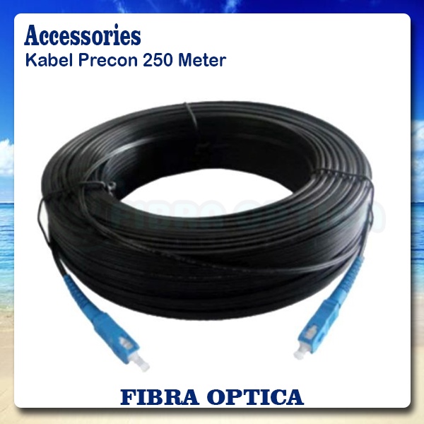 Jual Kabel FO Precon 250 Meter Kabel Fiber Optic Drop Core 250M