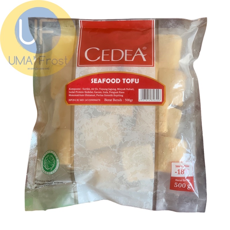 Jual Cedea Seafood Tofu Gr Shopee Indonesia