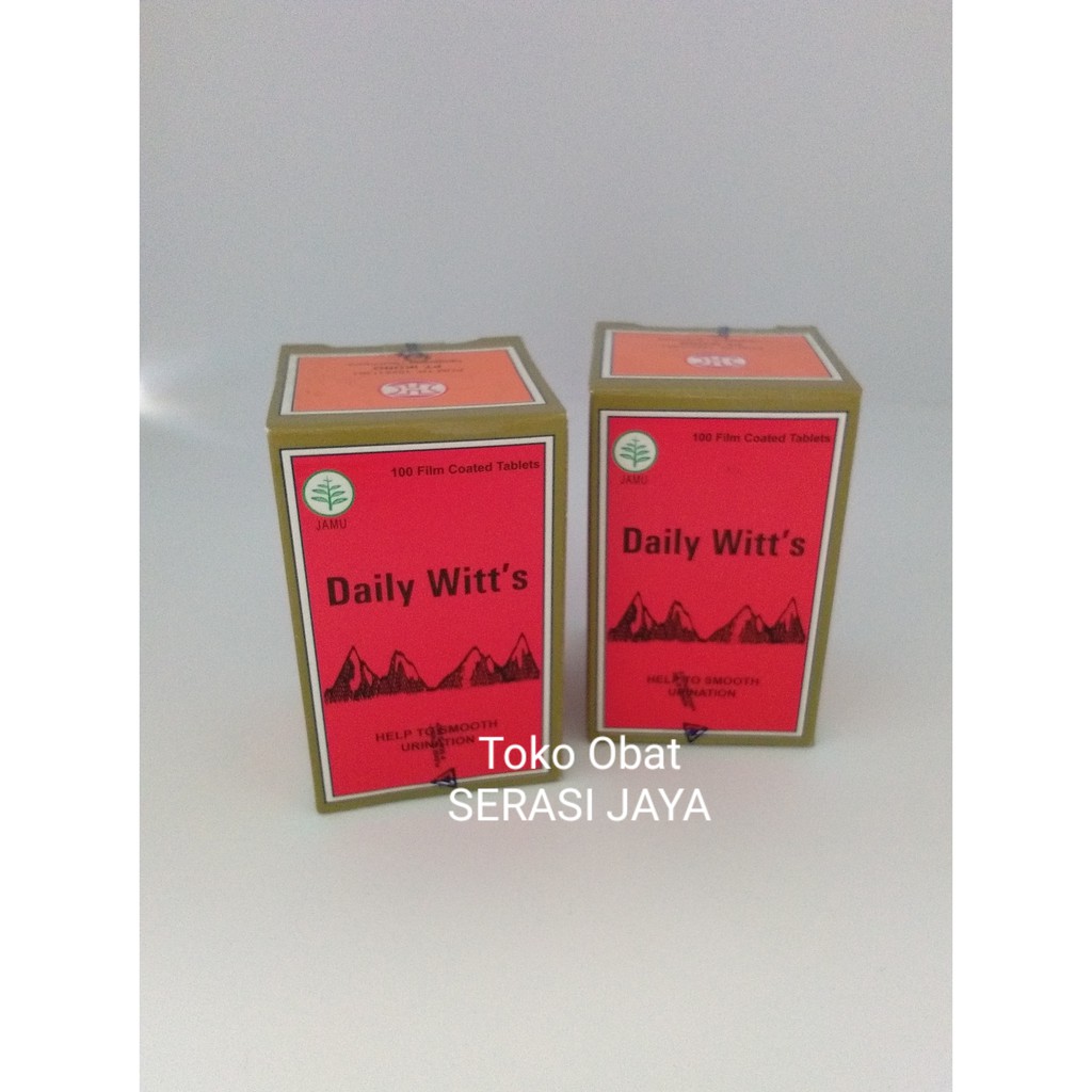 Jual Daily Witt S Tablet Kesehatan Ginjal Shopee Indonesia