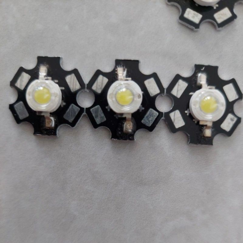 Jual Led Hpl Putih Super Terang 3 Watt Heatsink Shopee Indonesia