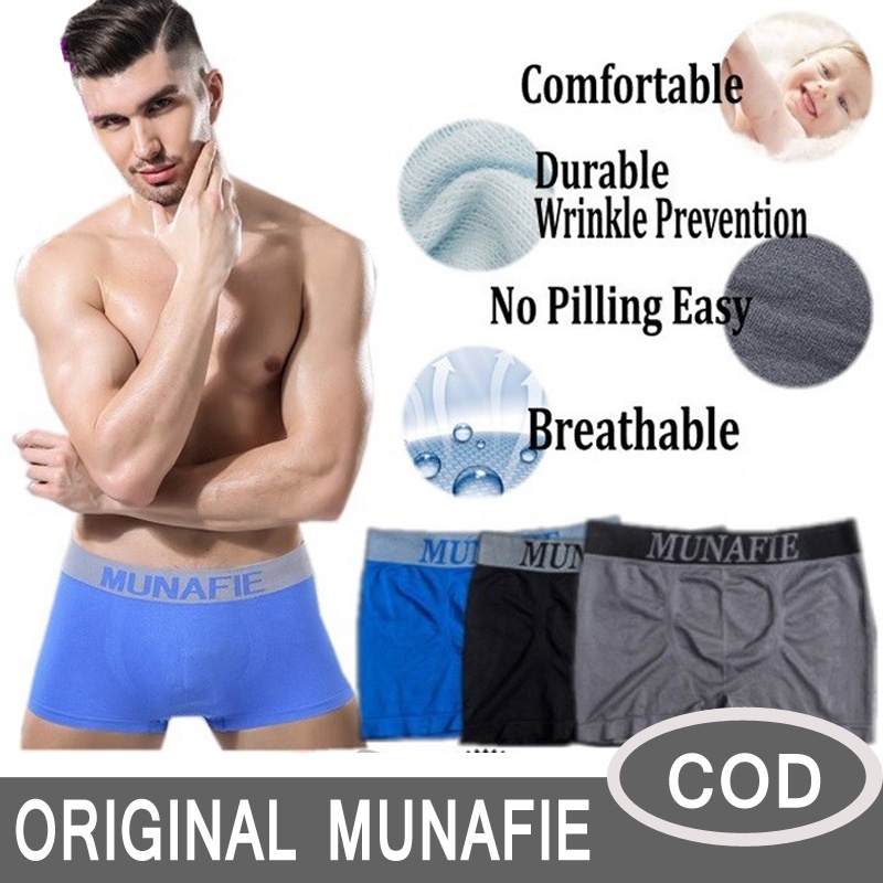 Jual Boxer Munafie Munafie Celana Dalam Boxer Pria Underwear Cowok