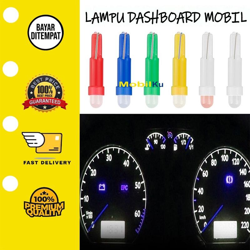 Jual READY STOCK Lampu Led COB T5 Dashboard Mobil Speedometer Mobil