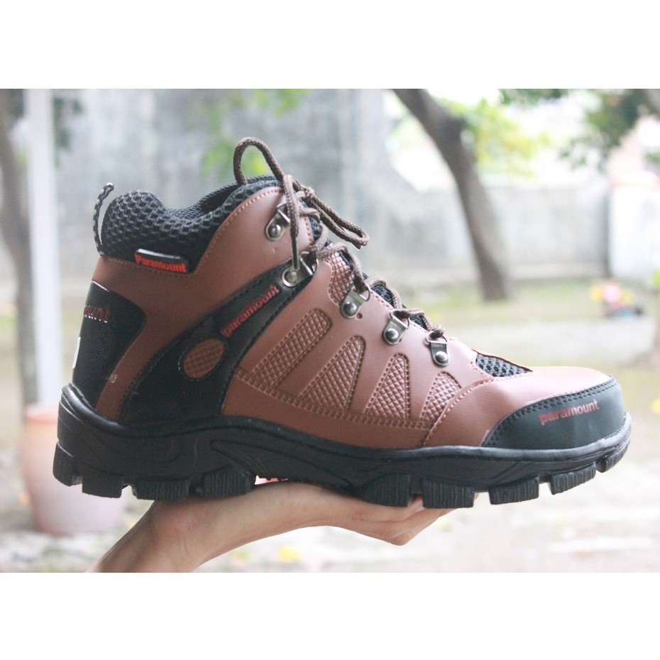 Jual Sepatu Safety Boot Pria Wanita Beckham Paramount Ujung Besi