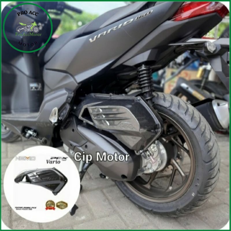 Jual Tutup Filter Hawa Udara Vario 160 Pcx 160 Carbon Nemo Shopee