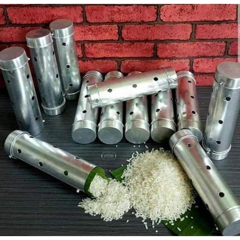 Jual Cetakan Lontong Aluminium 15 Cm 1 Lusin Shopee Indonesia