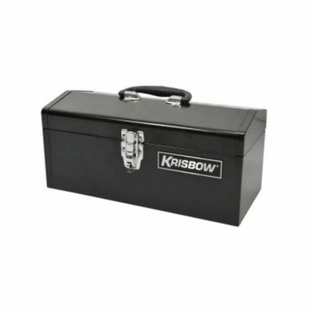 Jual KRISBOW KOTAK PERKAKAS METAL 40 CM STEEL TOOL BOX METAL Shopee