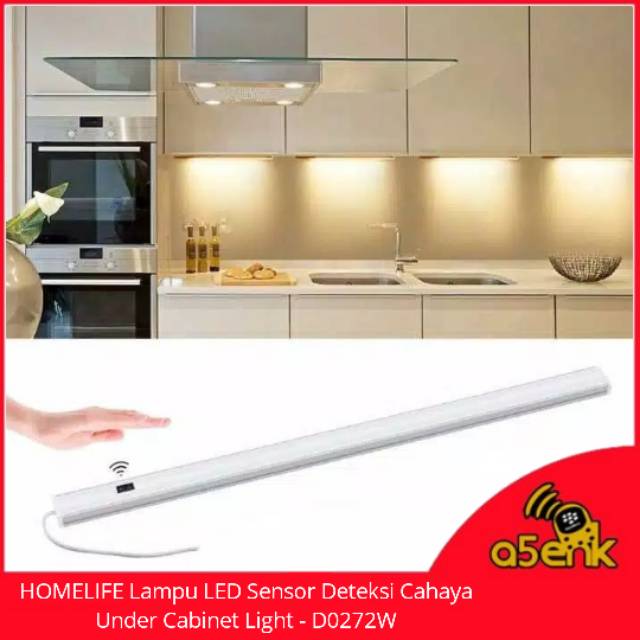 Jual Homelife Lampu Led Sensor Deteksi Cahaya Under Cabinet Light