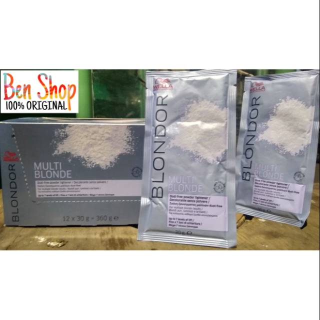 Jual Wella Blondor Multi Blonde Gr Shopee Indonesia