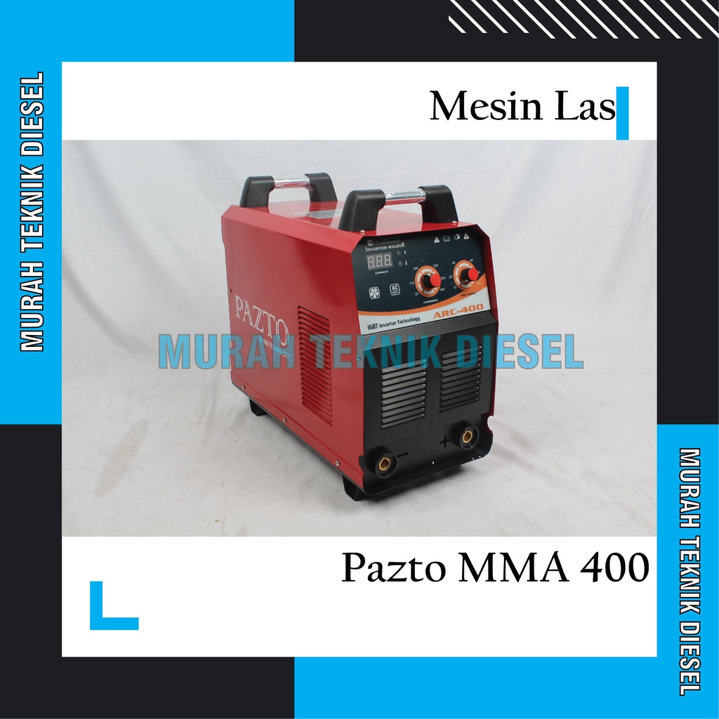 Jual MESIN LAS INVERTER 400 A TRAFO LAS MMA 400 IGBT 3 PHASE Shopee