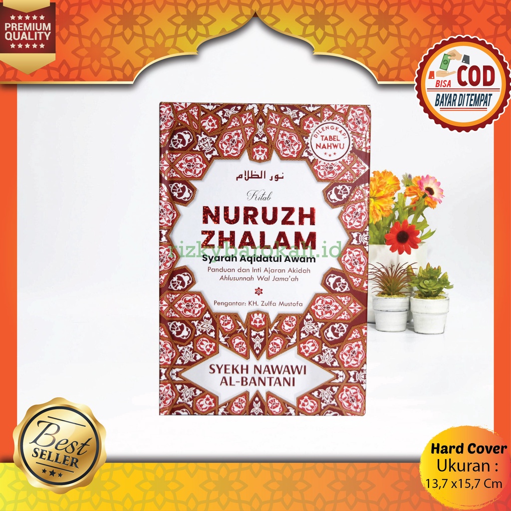 Jual Kitab Nuruzh Zhalam Nuruz Zholam Syarah Aqidatul Awam Panduan Dan