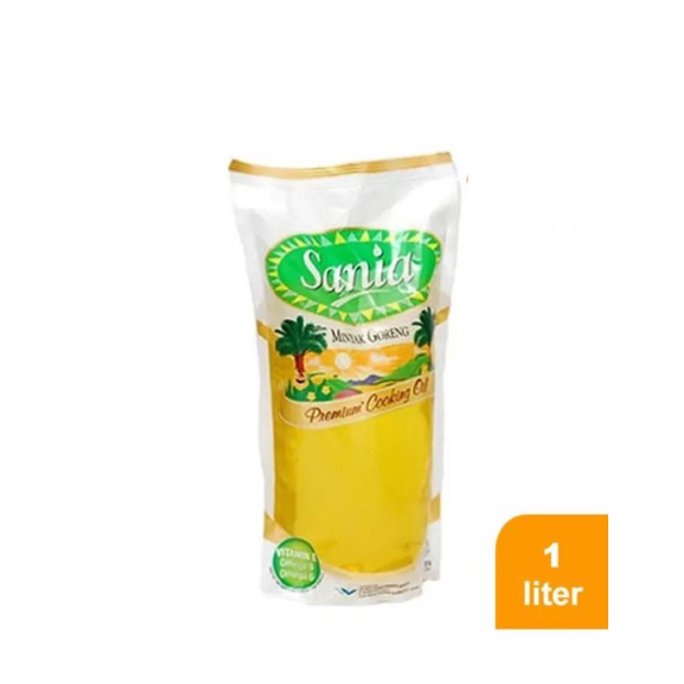 Jual SANIA Premium Cooking Oil Pouch 1L Shopee Indonesia