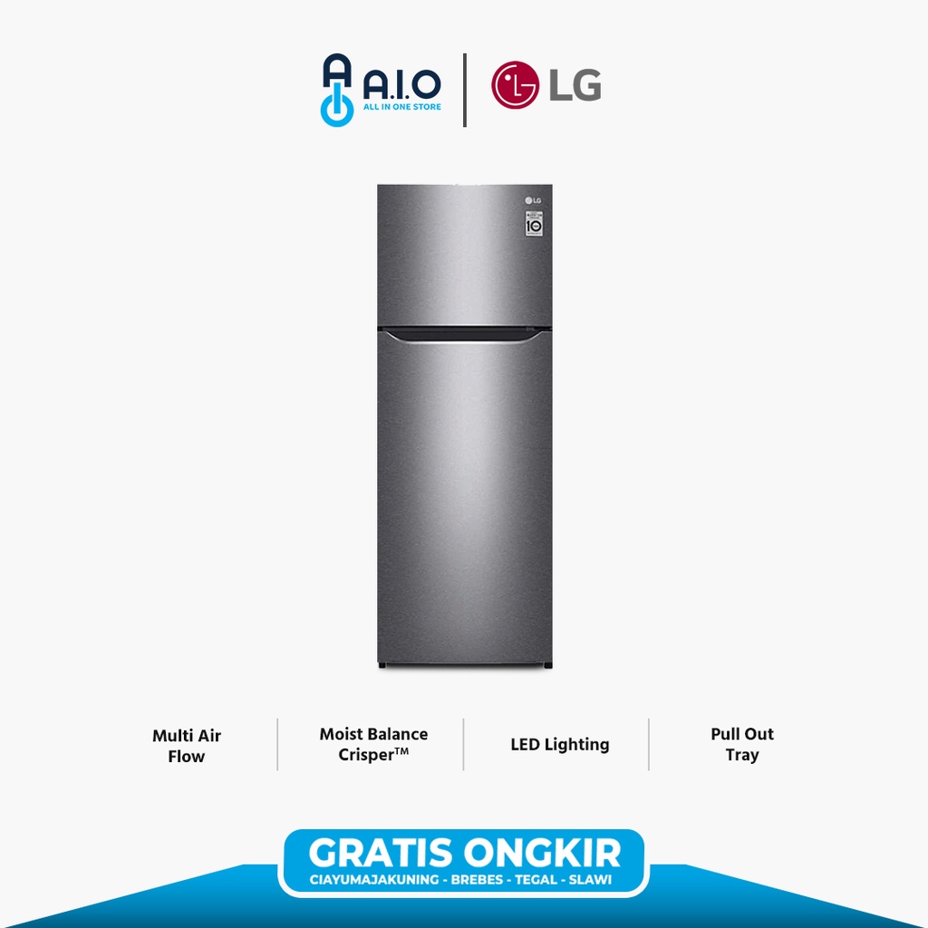 Jual LG KULKAS 2 PINTU INVERTER GN B215SQMT PROMO GRATIS ONGKIR