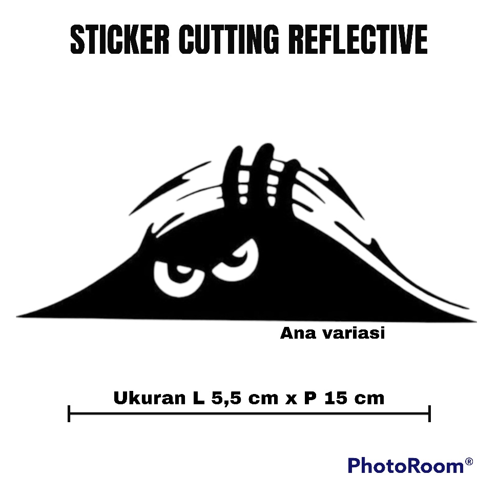 Jual Stiker Ngintip Sticker Cutting Ngintip Reflective Stiker Lucu