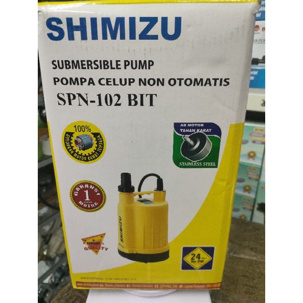 Jual Pompa Celup Shimizu SPN 102 BIT Pompa Kolam SHIMIZU SPN 102 Bit