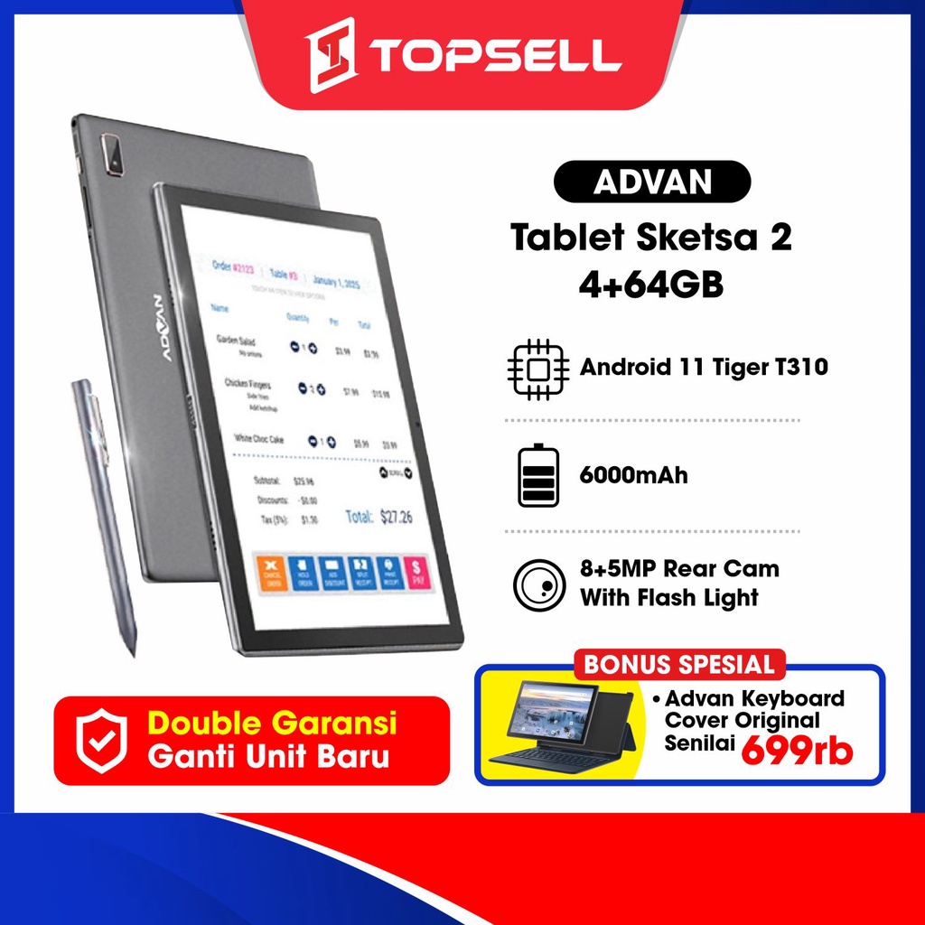 Jual Advan Tab Sketsa Tiger T Gb Inch Android Garansi