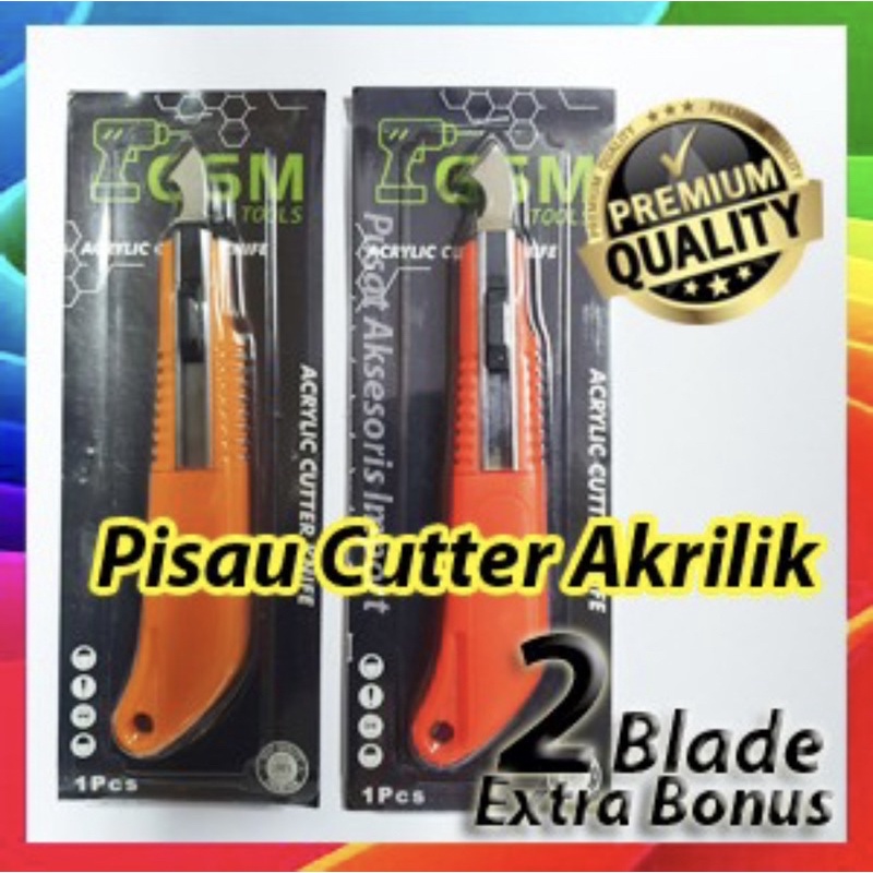 Jual PISAU CUTTER ACRYLIC PEMOTONG AKRILIK PVC PLASTIC PLASTIK LAMINATE