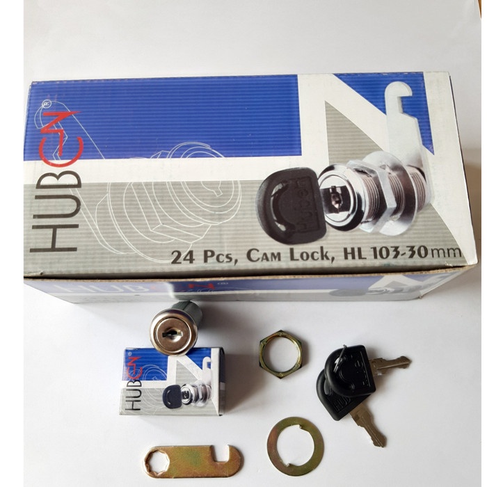 Jual JKM Cam Lock Kunci Laci Kunci Lemari HUBEN HL 103 30mm