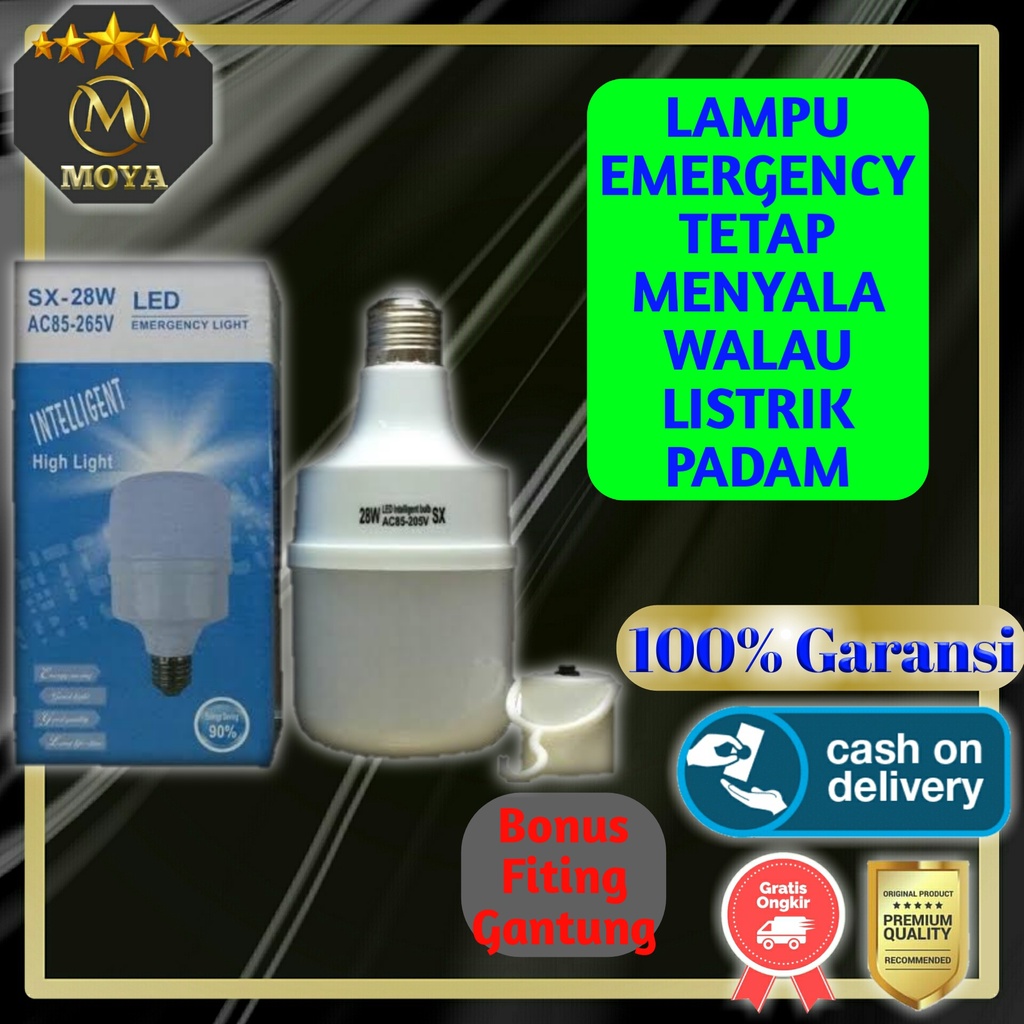 Jual Lampu Led Emergency Emergensi Emerjensi Emargancy Emargansi Cerdas