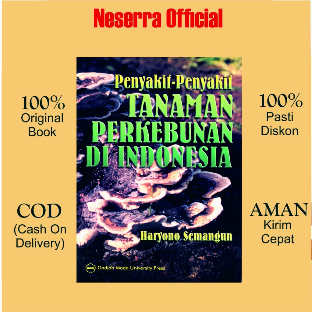 Jual Buku Penyakit Penyakit Tanaman Perkebunan Di Indonesia