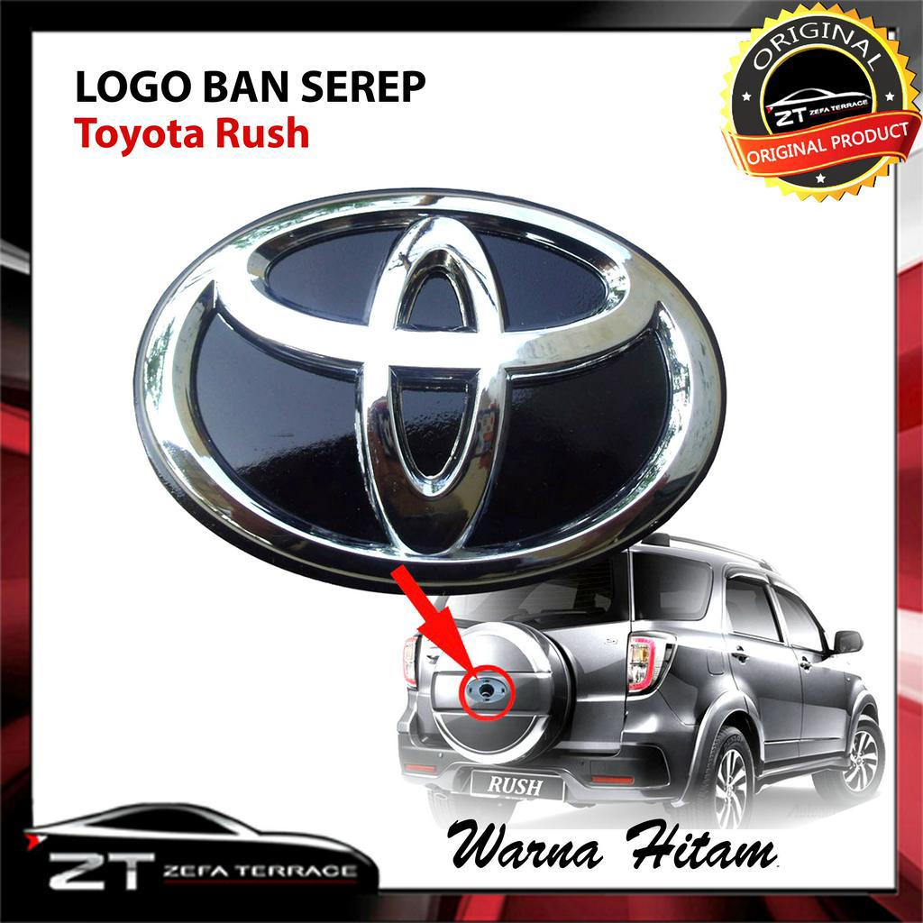 Jual Logo Ban Serep Rush Original Emblem Logo Tutup Cover Belakang Ban