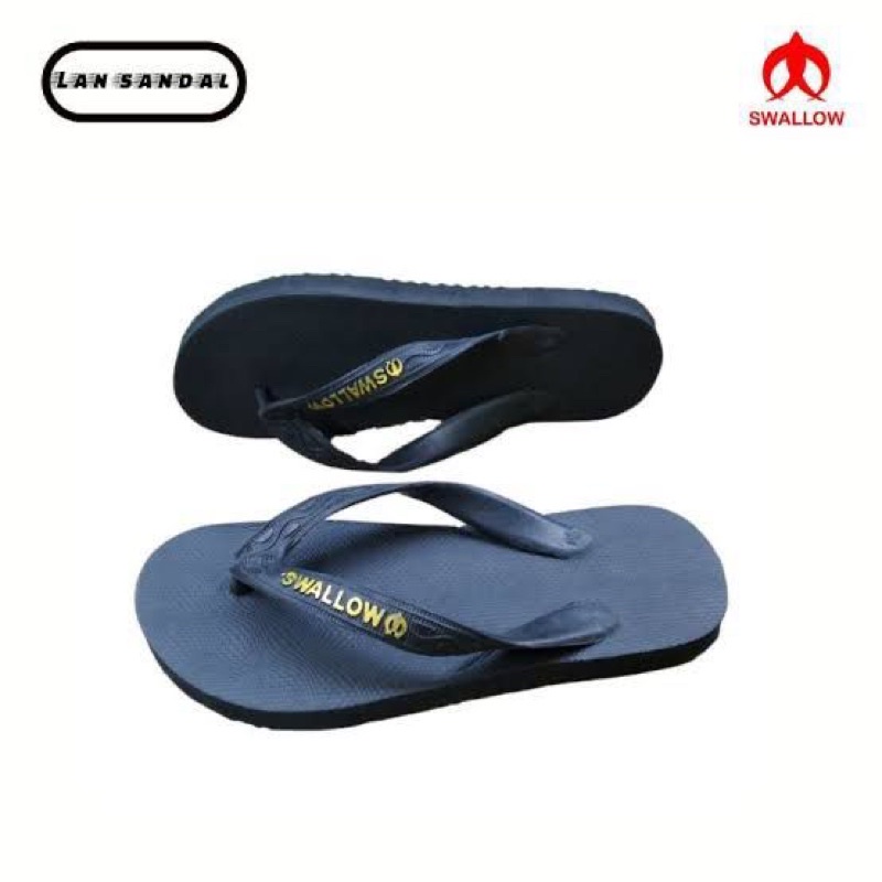 Jual Sandal Japit M01 Hitam Swallow Seri Per Pak Shopee Indonesia