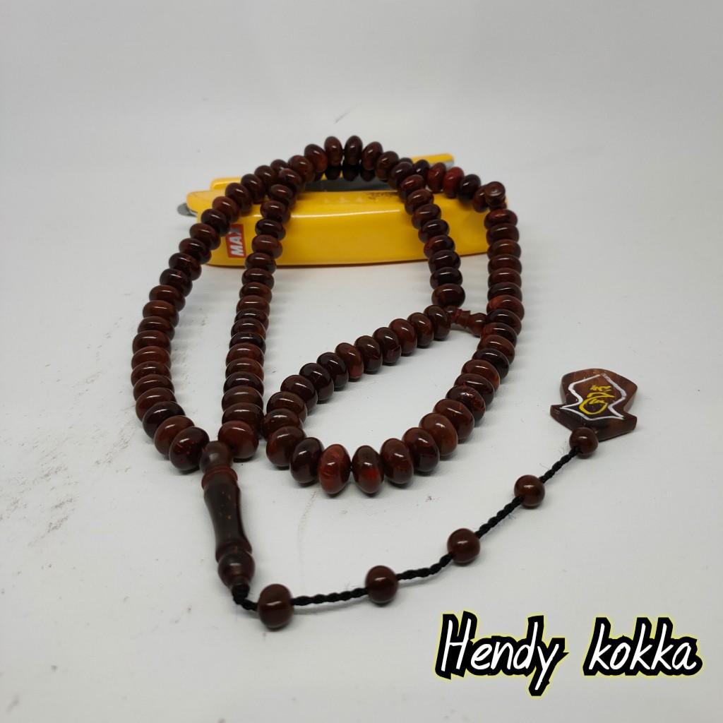 Jual Tasbih Kokka Kaukah 99 Donat Terompah Coklat Shopee Indonesia