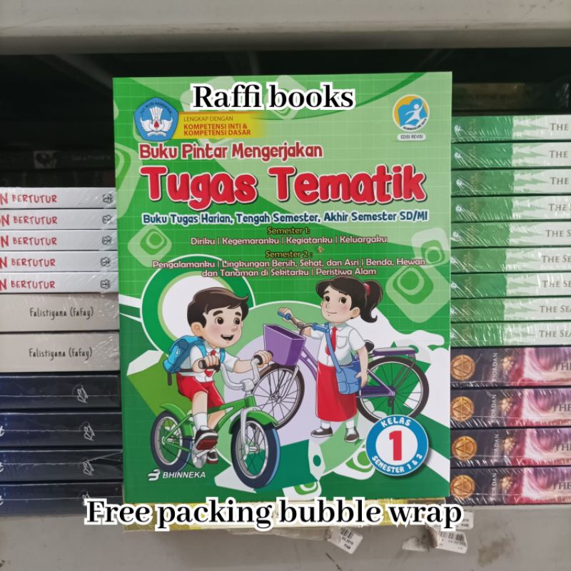 Jual Buku Pintar Mengerjakan Tugas Tematik Kelas Sd Mi K