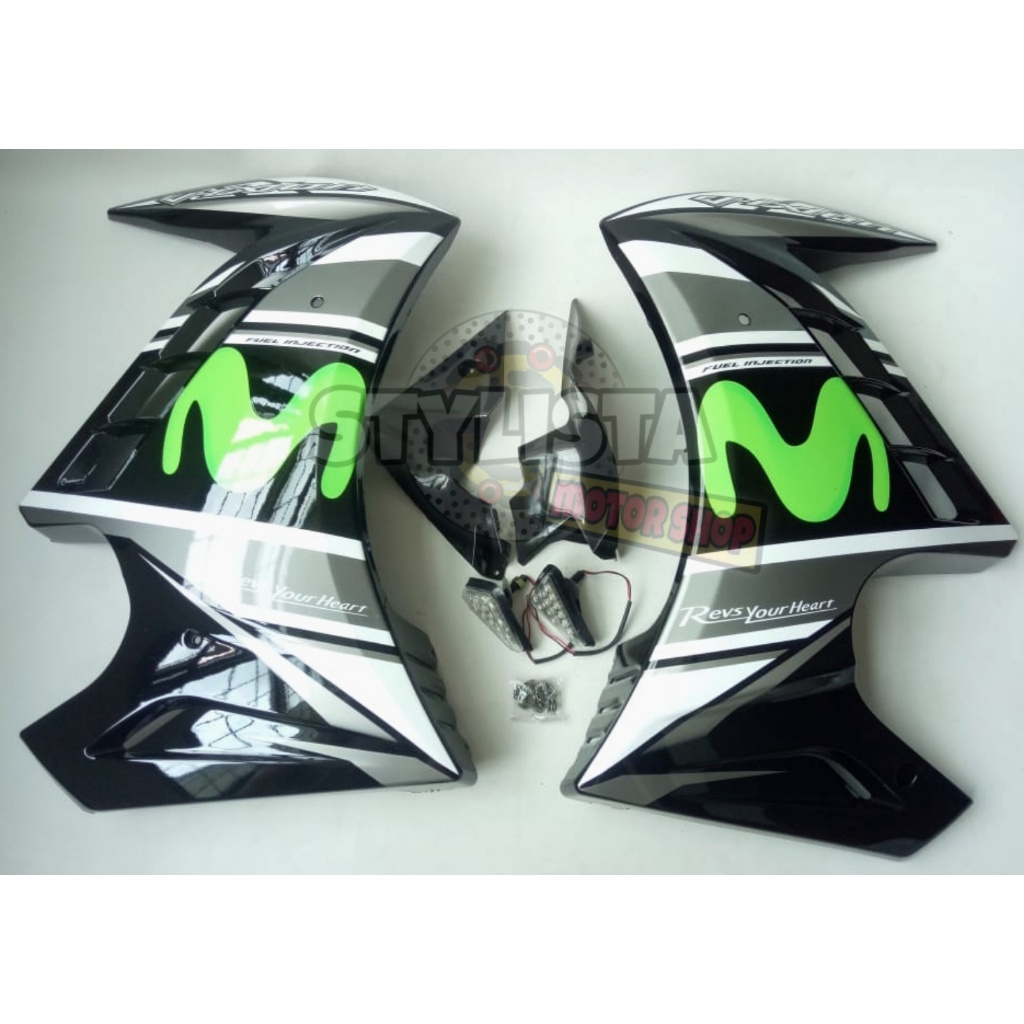 Jual HALF FAIRING NEW VIXION ADVANCE SAYAP NEW VIXION NVL NVA 2013 2014