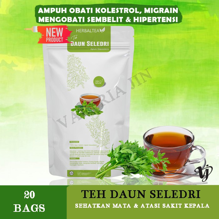 Jual COD TEH CELUP SELEDRI TEH HERBAL SELEDRI OBAT GINJAL DARAH