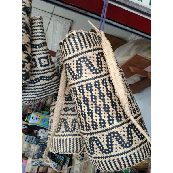 Jual Tas Anjat Rotan Tas Selempang Tradisional Rotan Kerajinan Khas