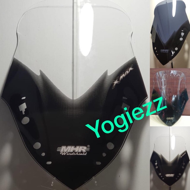 Jual Winshield Yamaha Xmax Model Standart Racing Visor Xmax Flyscreen