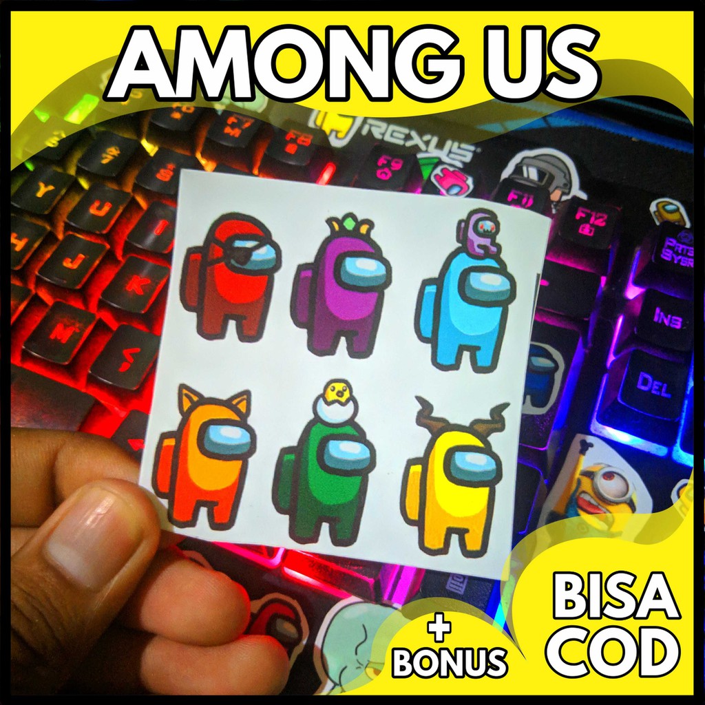 Jual Stiker Pilihan Among Us Skin Sticker Aesthetic Stiker Tumblr